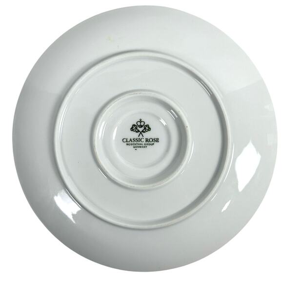 Rosenthal Romance White Studio Linie Bjorn Wiinblad Germany Gravy Boat/Plate - Picture 4 of 5